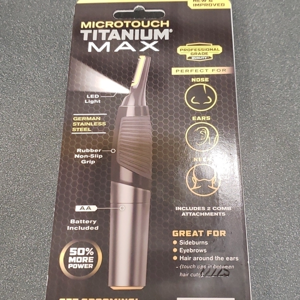 Mens Grooming Precision Hair Trimmer LED Light - Picture 4 of 4
